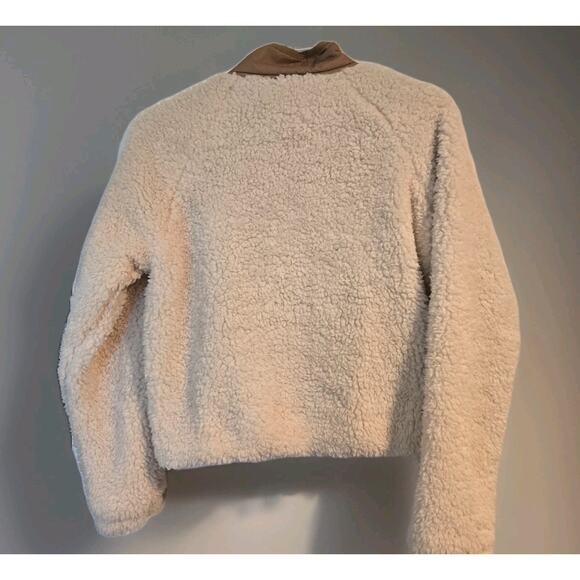 Thread & Supply Lakeport Sherpa Jacket, Creme Size SMALL EUC! - Picture 3 of 9